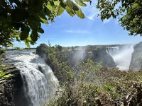 Vic Falls:  Victoria Wasserfälle