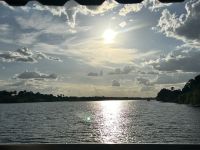 Vic Falls: Bootsfahrt auf dem Sambesi