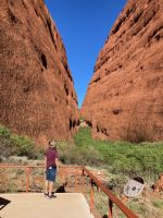 Australien - grenzenloses Fernweh: Ein typischer Outbacker am Talschluss