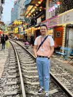 7 Eisenbahnschienen Hanoi