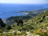 Sizilianische Küstenlinie bei Castelmola