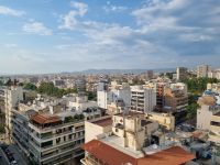 Thessaloniki - Ausblick von der Dachterrasse des Hotel 