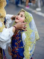 Ab und an muß das Kostüm gerichtet werden, Taormina