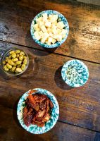 Leckere Häppchen im Weingut nahe des Ätna