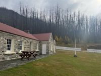 Ehemaliges Schulgebäude im Skippers Canyon