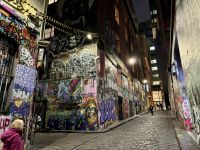6. Reisetag – Abendspaziergang in Melbourne – Street Art in der Hosier Lane