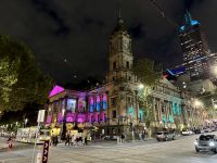6. Reisetag – Abendspaziergang in Melbourne – Rathaus