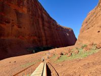 8. Reisetag – Kata Tjuta – Spaziergang in die Walpa Gorge