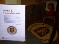 Florenz: Kirche Allerheiligen: Grabmal von Botticelli