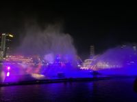 Singapur - Licht und Wassershow