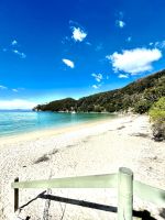 in der Bark bay angekommen