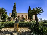 Die Villa Aurea im Tal der Tempel in Agrigent, hier lebte Alexander Hardcastle, der den Wiederaufbau der Anlage finanzierte