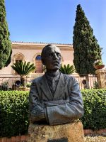 Statue von Alexander Hardcastle in Agrigent
