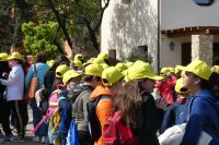 Schulklassen sind unterwegs