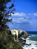 Küstenlinie in Cefalu