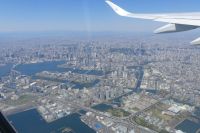 Tokio mit dem Bereich wo unser Hotel liegt