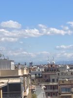 Blick von der Dachterrasse des Hotels 
