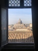 Blick zum Petersdom