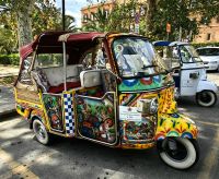 Mit solch einem Gefährt läßt sich Palermo gut erkunden