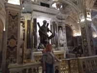 Bronzestatue, hl. Andreas, Krypta Dom Amalfi