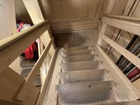 Treppe zum Abstieg in der Salzmiene von Wiliczka