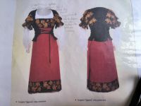 Die Kleidung der Kalabresin