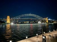 20. Reisetag – Zurück in Sydney – Harbour Bridge bei Nacht