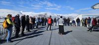 Treffen mit dem Expeditionsteam auf Deck 7