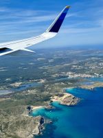 Landeanflug auf Menorca