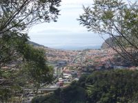 Levada Wanderung mit Blick auf die Bucht von Machico