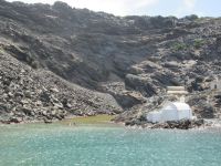 Bucht mit Schwefelquellen auf Kameni