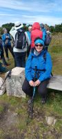 wohlverdiente Pause am 2.Wandertag
