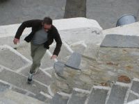 Vor wem muss David Duchovny fliehen ? Antwort: seinen nächsten Film schauen!