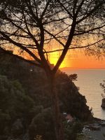 Sonnenuntergang am Abend im Hotel