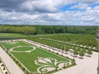Château Chambord: Blick in den Garten