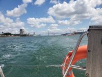 Segelei auf dem Tejo