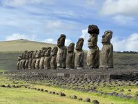 Osterinsel - Ahu Tongariki - 15 Moai