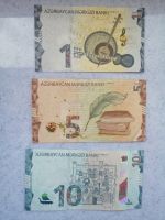 Manat ist die Währung Aserbaidschans