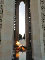 Das Shahidlar-Denkmal, auch bekannt als die Gasse der Märtyrer, Baku