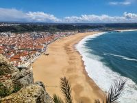 Blick von Sitio auf Nazare