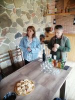 Weinverkostung bei Zaza Kbilashvili, Telavi