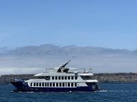 Ausflugsboot zur Insel Nord Seymour