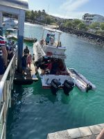 Galapagos - Ausflugsboot zur Insel Lobos