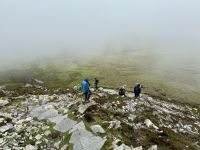 7. Reisetag – Wanderung im Connemara-Nationalpark – Abstieg vom Diamond Hill