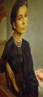 Bildnis der Sophranistin Maria Callas