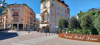 Baveno- Hauptzufahrt zum Hotel Dino