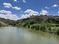 Spanien, Toledo, Spaziergang am Tajo