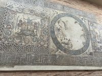 Spanien, Mérida, Impressionen aus dem Museum, Fussboden-Mosaik