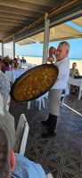 Spanien, Valencia, Paella Valenciana mit Kaninchen & Huhn