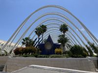 Spanien, Valencia, Parkhaus und botansicher Garten 